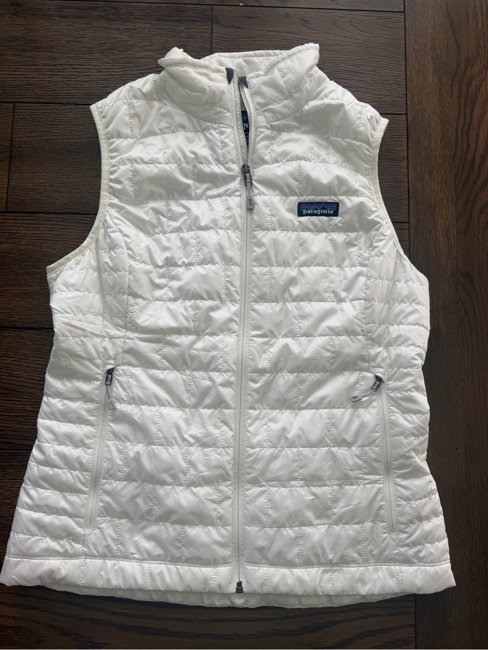 Patagonia Women's Nano Puff Primaloft Vest Medium White